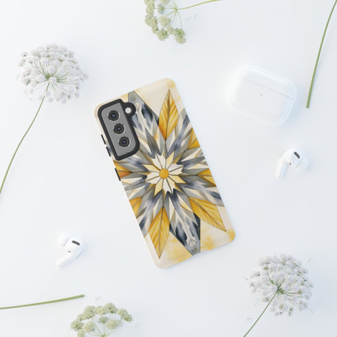 Sunshine Bloom Mosaic - Impact Resistant Phone Case